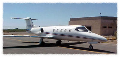 The airport facility can accommodate any private plane.