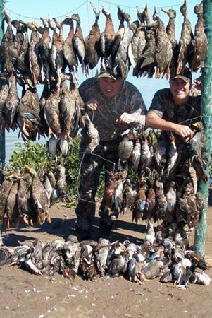 Now THAT'S a happy duck hunter!